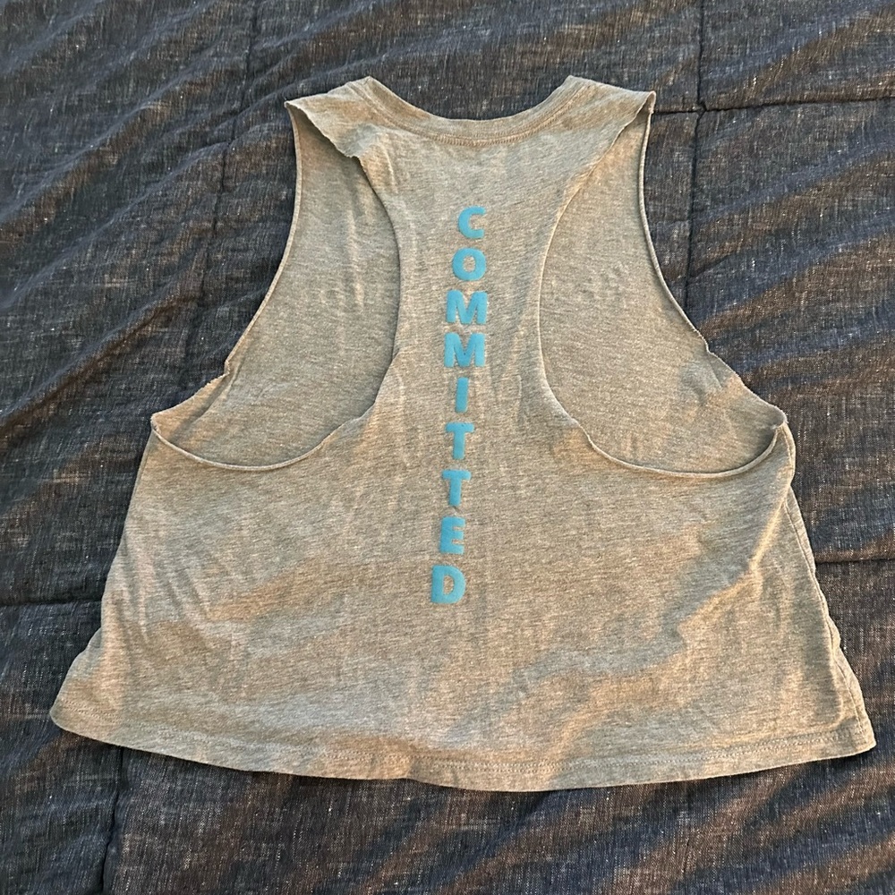 Burn Boot Camp Crop Tank Top Medium